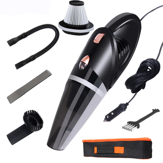 Car Vacuum Cleaner - High Quality Powerful 106w Motor for Stronger Suction and Best Results