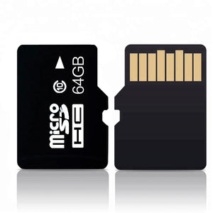 Memory Card - 64GB microSD Card with Adapter