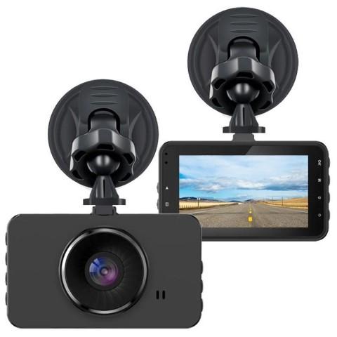 Image of High Quality Dash Cam Full HD 1080P 12MP 3" LCD Screen 