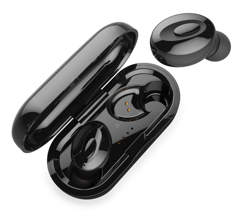 Image of Bluetooth 5.0 Wireless Earbuds with Wireless Charging Case IPX5 Waterproof