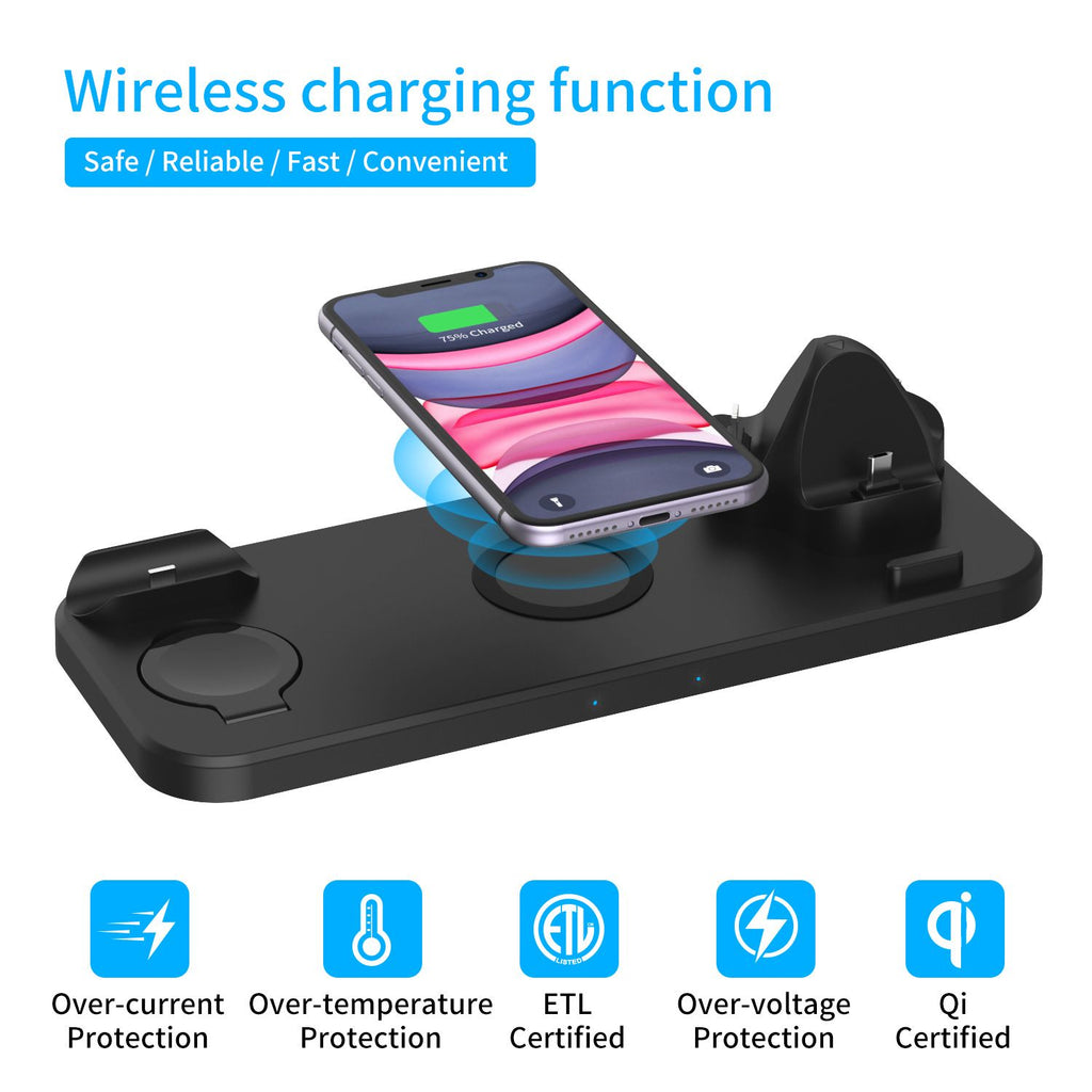 Wireless Charger 6 in 1