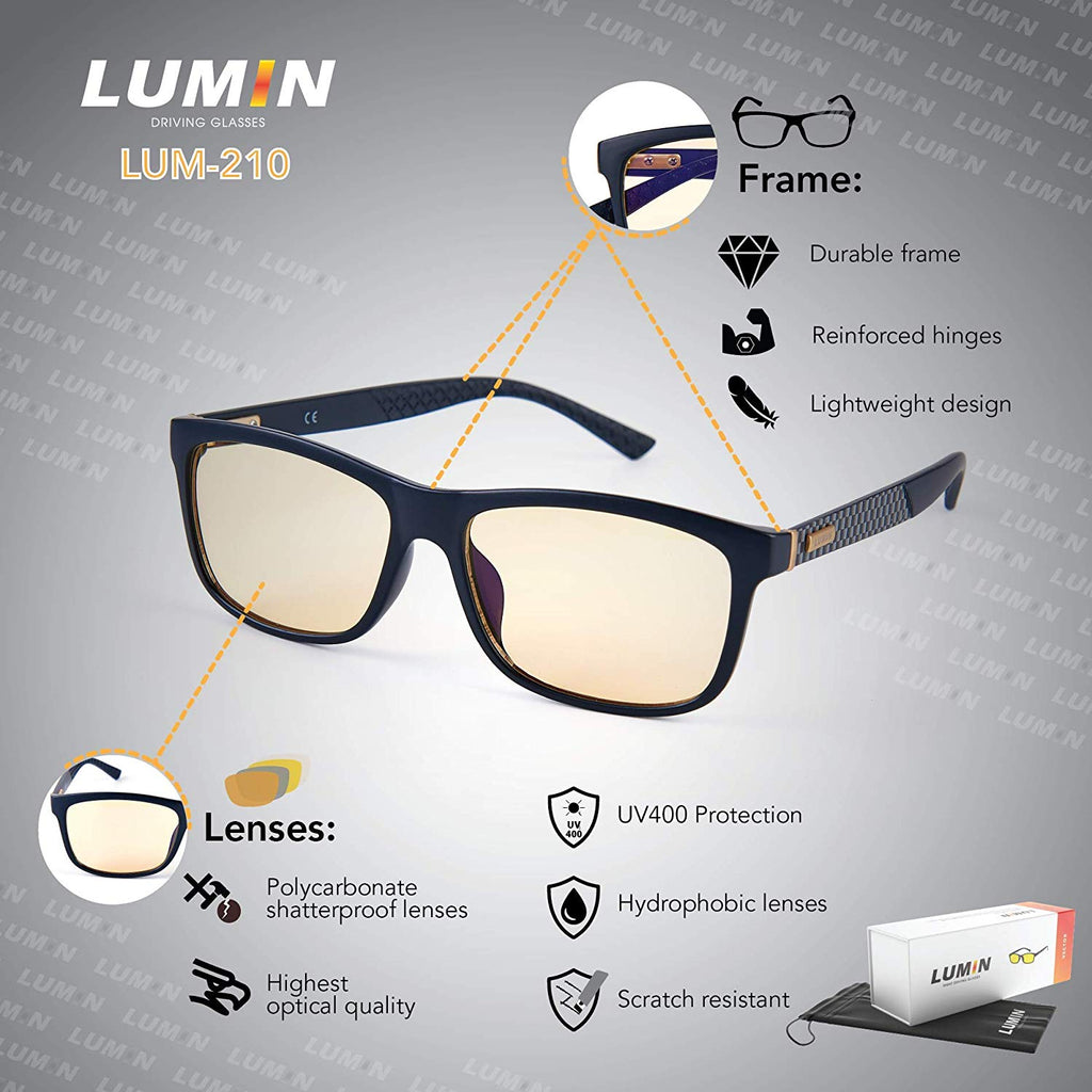 High Quality Driving Glasses with Night Vision Lenses