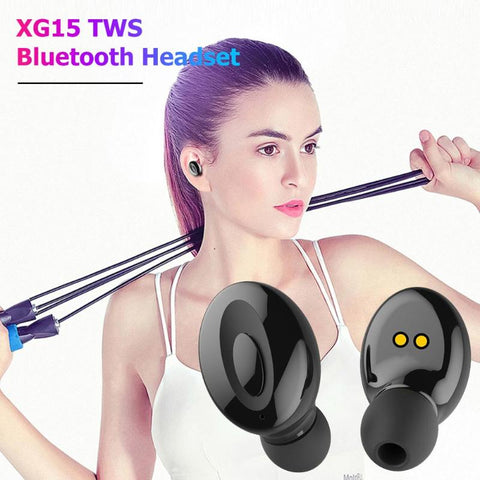 Bluetooth 5.0 Wireless Earbuds with Wireless Charging Case IPX5 Waterproof