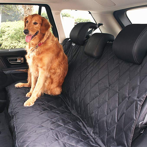 Image of Waterproof & Non-Slip Dog Back Seat Cover Protector