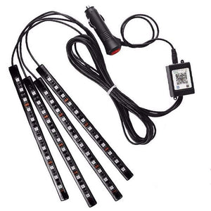 Car LED Strip Light - 4pcs 48 LED